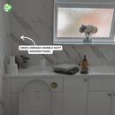 10mm Carrara Marble Matt Shower Panel 1M x 2.4M