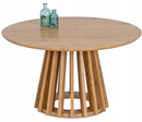 Dubový okrúhly stolík