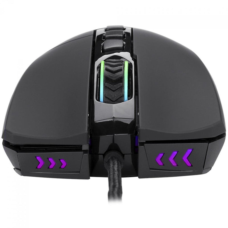 Mouse Gamer Redragon Plank RGB, 16000 DPI, 9 Botões Programáveis, Black, M812-RGB