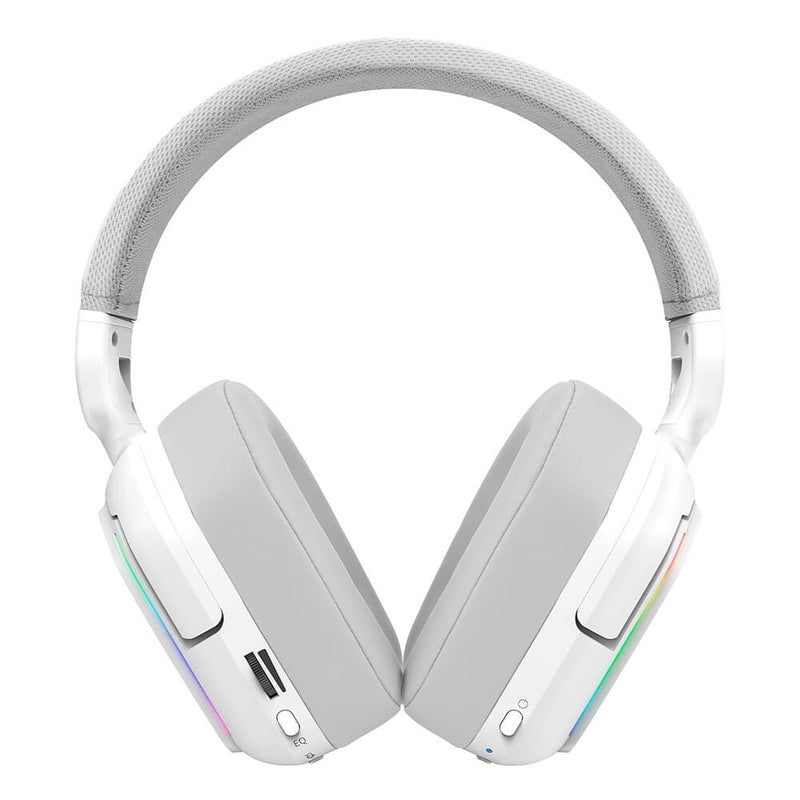 Headset Gamer Sem Fio, Redragon Mira 7.1, RGB, Bluetooth, 2.4ghz, P3, Branco - H868W