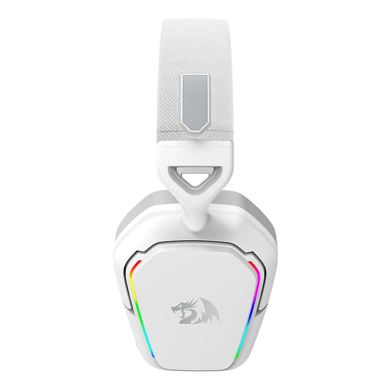 Headset Gamer Sem Fio, Redragon Mira 7.1, RGB, Bluetooth, 2.4ghz, P3, Branco - H868W