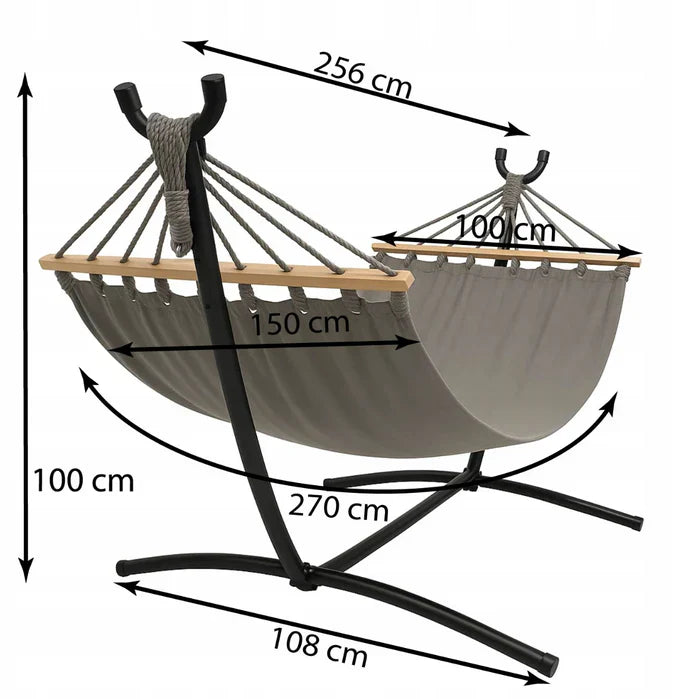 Závesná sieť pre dvoch