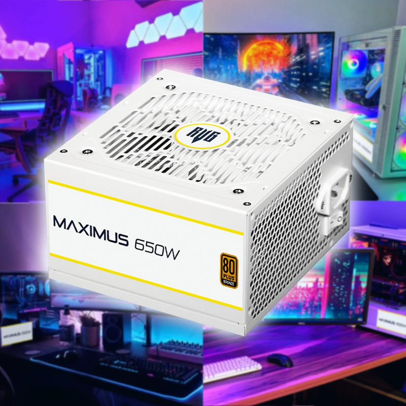 Fonte Atx 650w 80 Plus Bronze Pfc Ativo Sem Ruído Maximus
